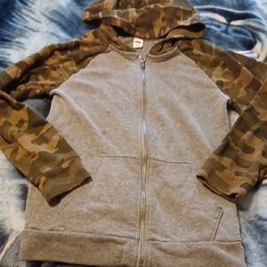 Old Navy camouflage boys jacket L